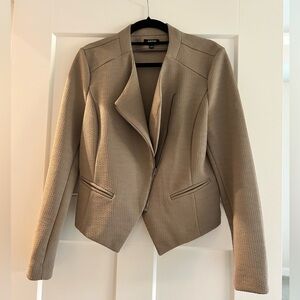 Crop blazer top
